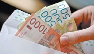 Prosečna plata u februaru 81.359 dinara