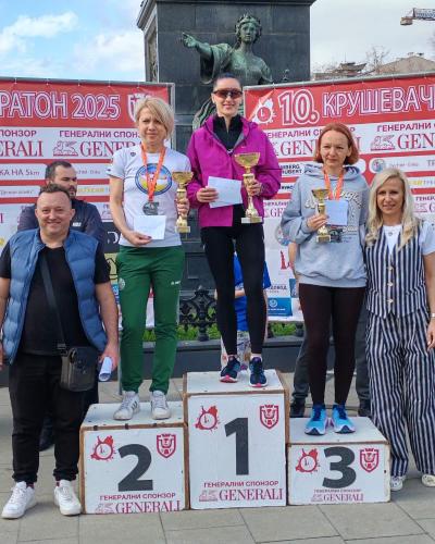 Somborka Tijana Kabić, članica ARK "Somaraton", vicešampionski u Kruševcu