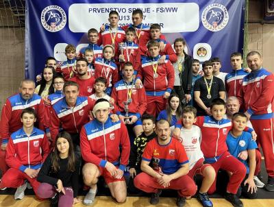 Rvačima somborskog "Radničkog" Dobiu i Iliću duple titule